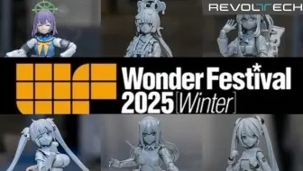figma的DLC？设计普通？全员双段膝盖？【展会回顾】跟你聊WF2025冬展 海洋堂 转轮科技 二次元美少女题材部分