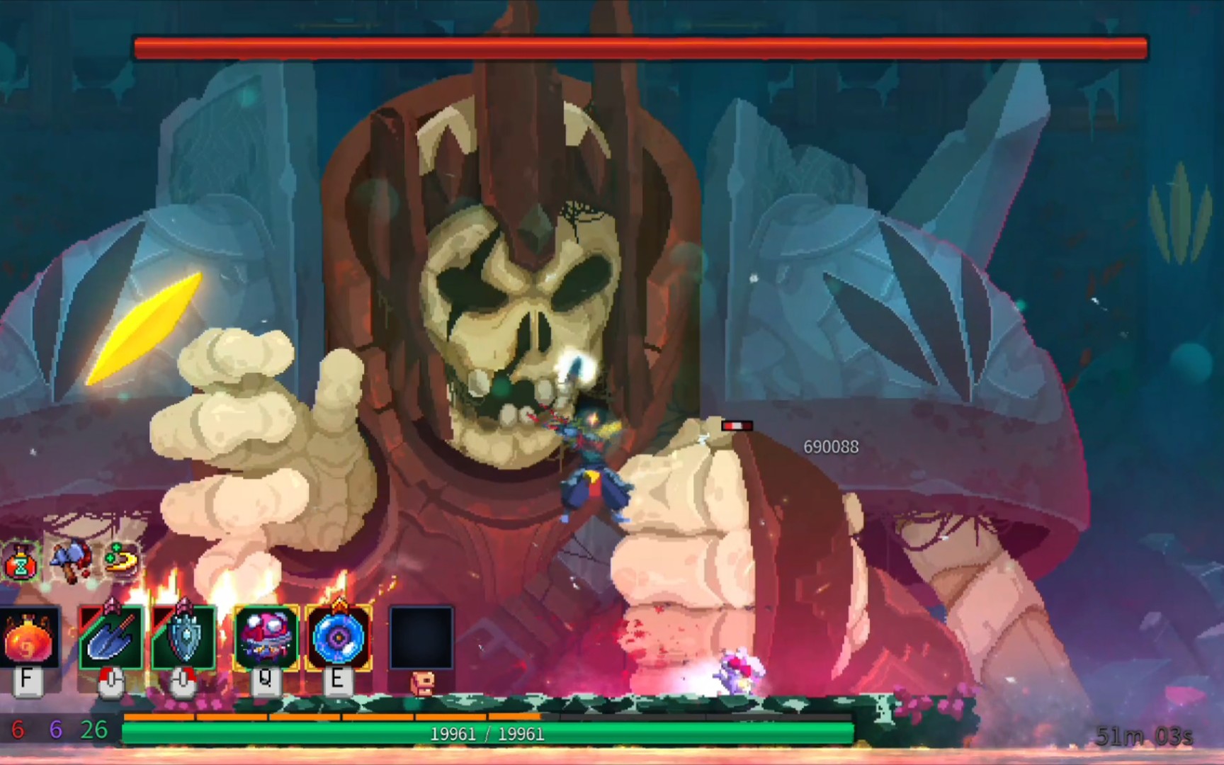 蘑菇君吊打巨人,细胞人拉胯刮痧_单机游戏热门视频