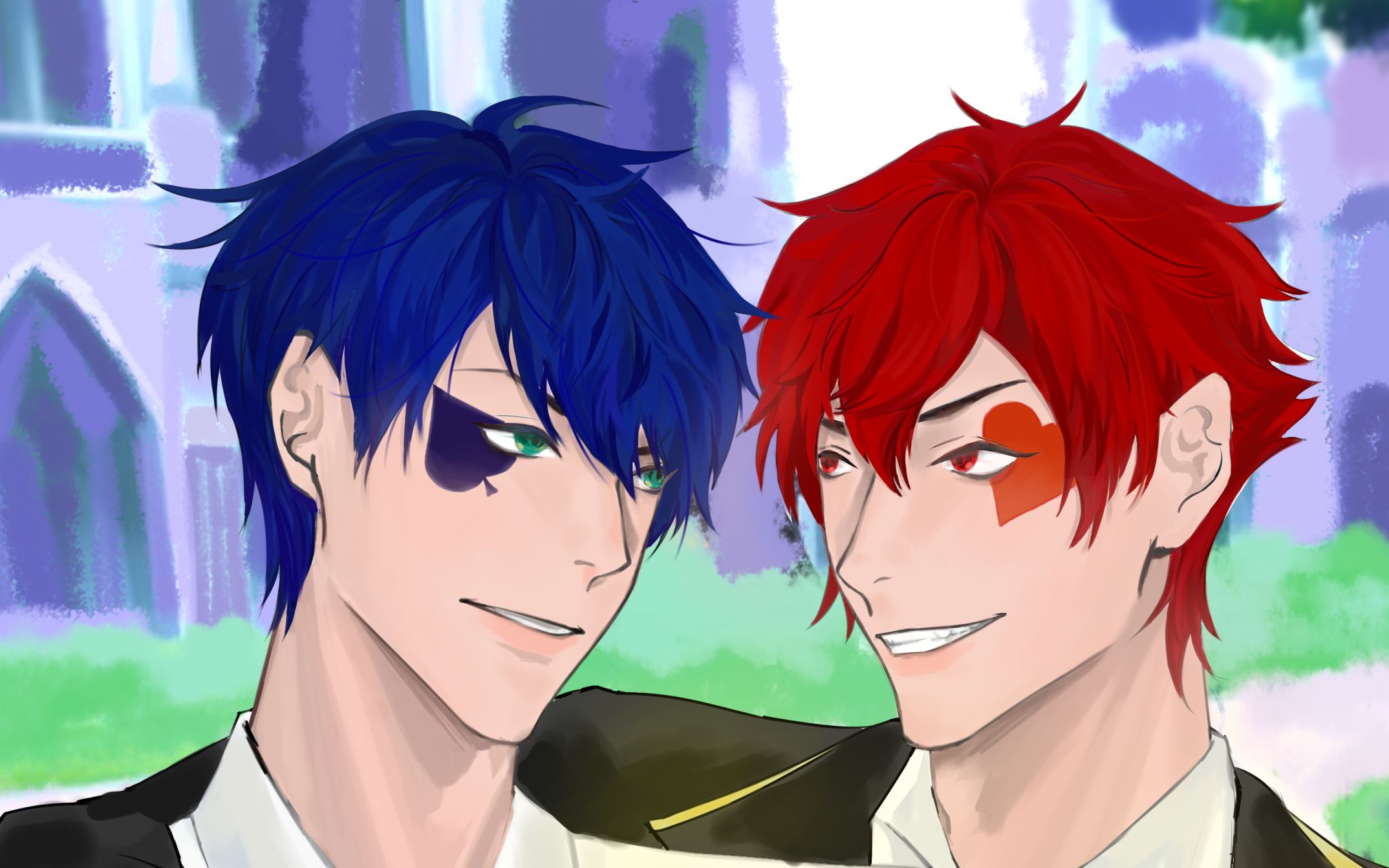 【扭曲仙境/ace/deuce】点击就看红心寮活力男高组贴贴!