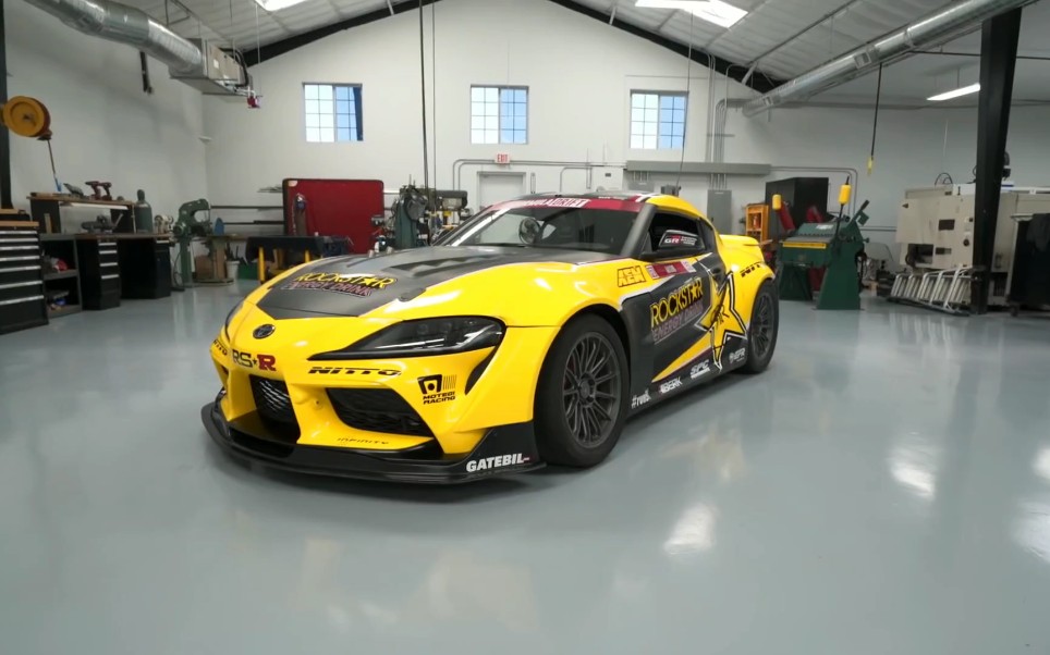 美国toyota supra a90漂移赛车解析生肉