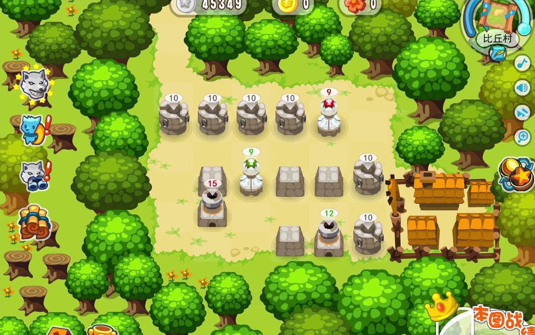 保卫羊村怀旧版比丘村1万4漏0机关1天通关