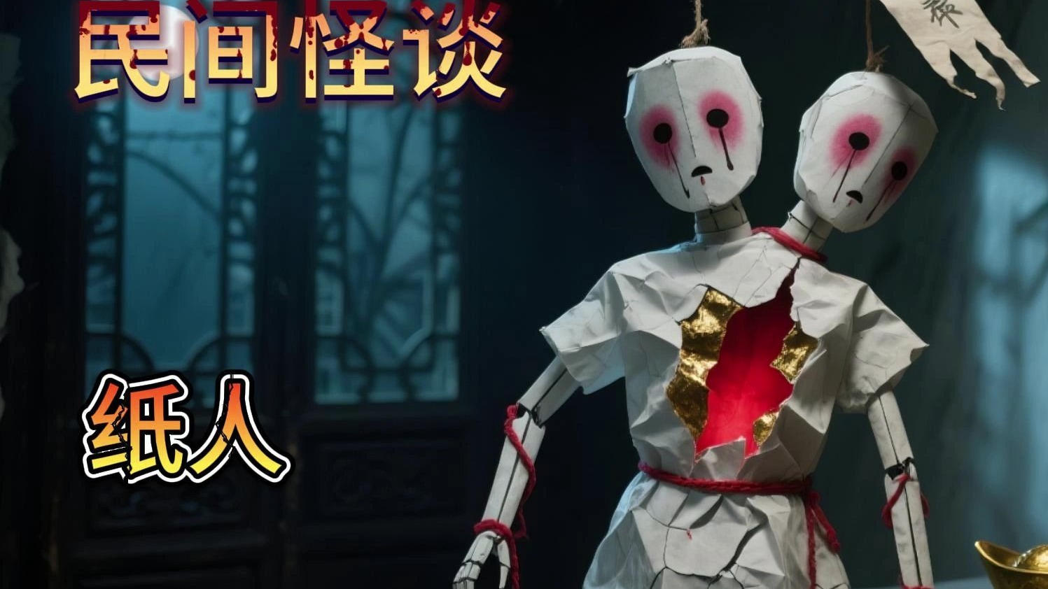 【民间怪谈】纸人