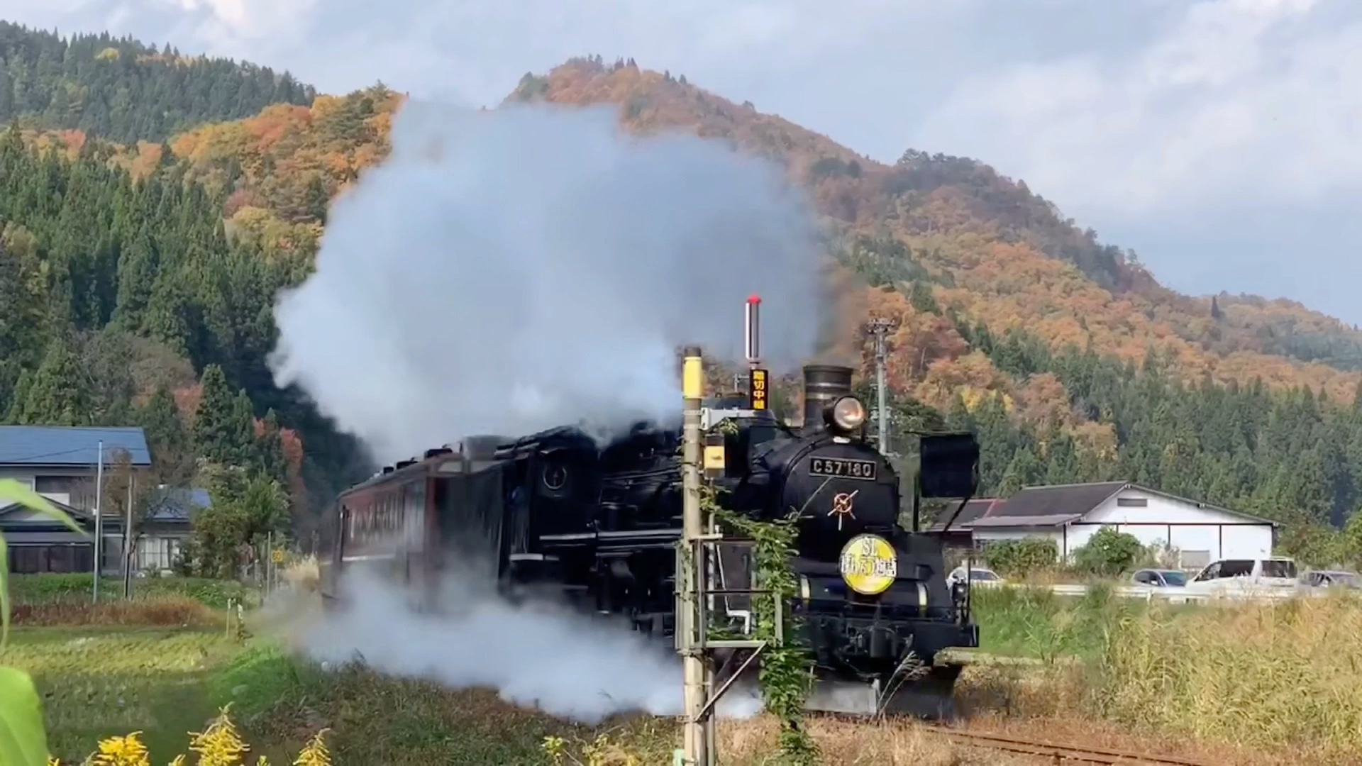 【鬼灭之刃无限列车】来听听现实版无限列车的汽笛声吧 真的一模一样!