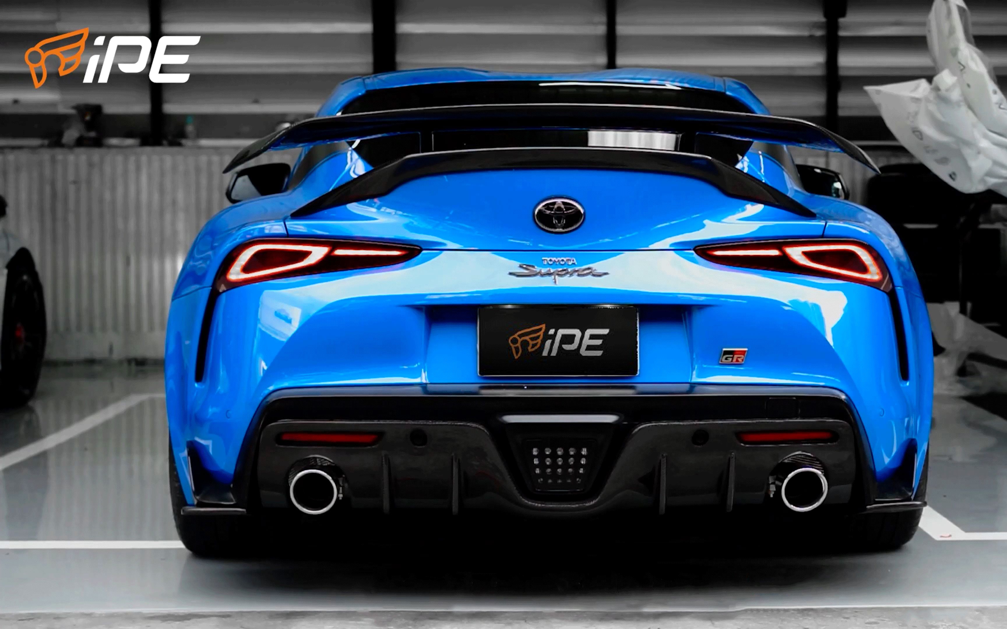 丰田gr supra mk5 (a90) 升级 ipe全段排气系統