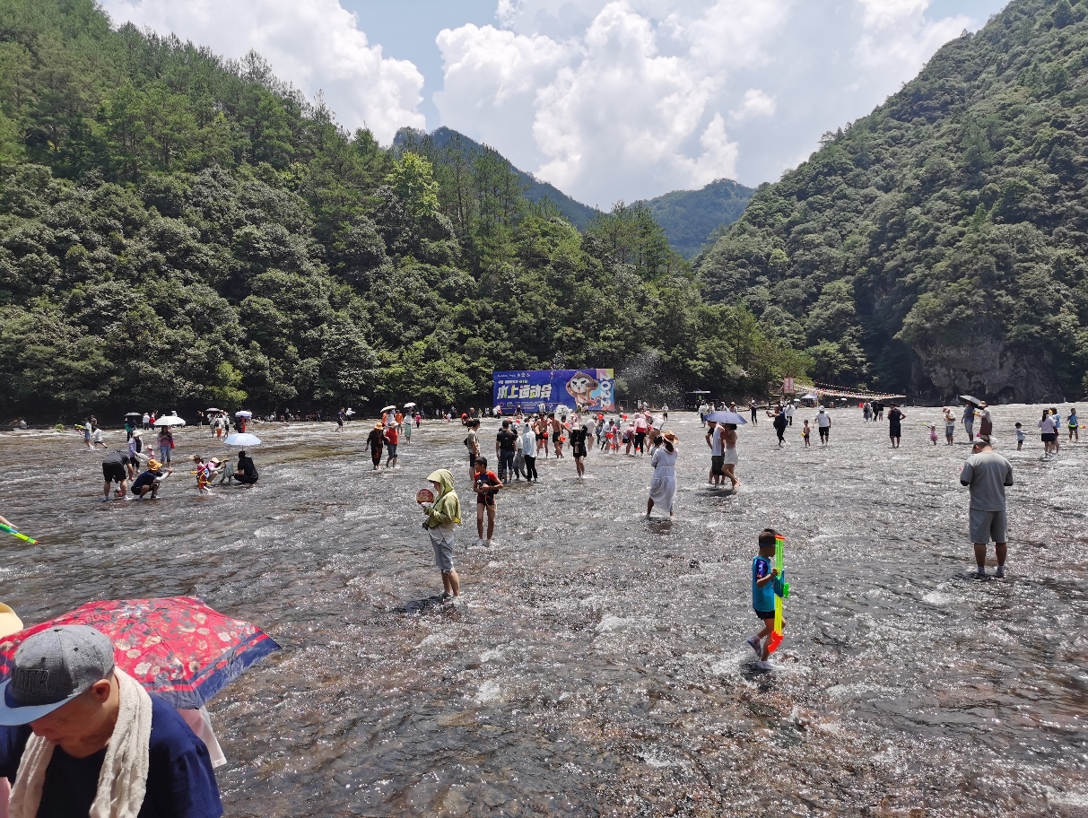 福建宁德白水洋,天然滑道,肉身漂流真刺激