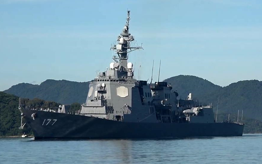 【海上自卫队】爱宕级导弹驱逐舰"爱宕"号(ddg-177)舞鹤基地入港(2019