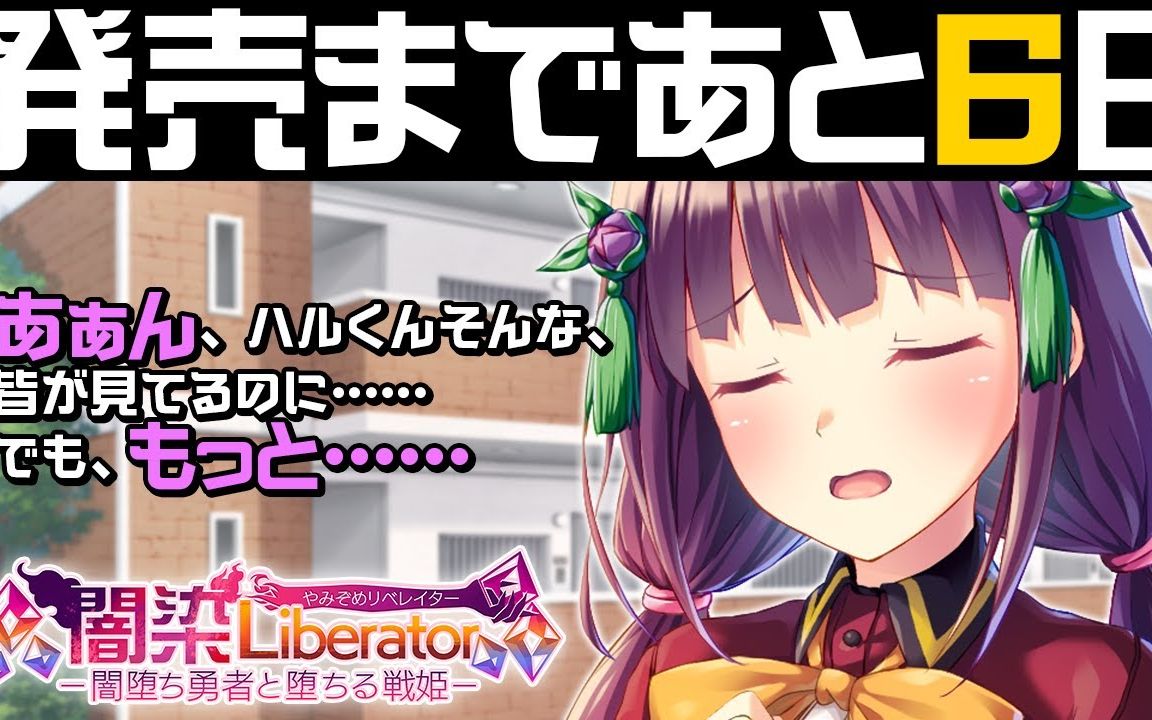 [图]【闇染Liberator－闇堕ち勇者と堕ちる戦姫－】发售六日前倒计时动画