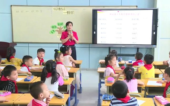 [图]【有完整视频】人教版小学数学一下《100以内的加法和减法（一）整理和复习》优质课教学实录，广西