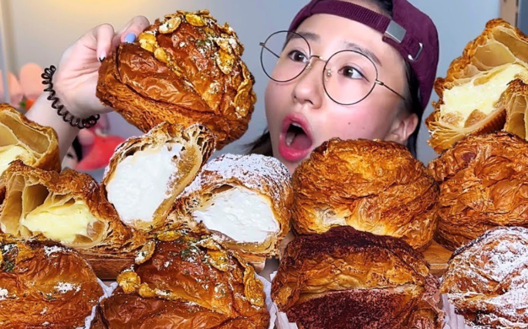 cossert·苹果派‖玉米派‖香草苹果派‖奶油泡芙(完整版咀嚼音)