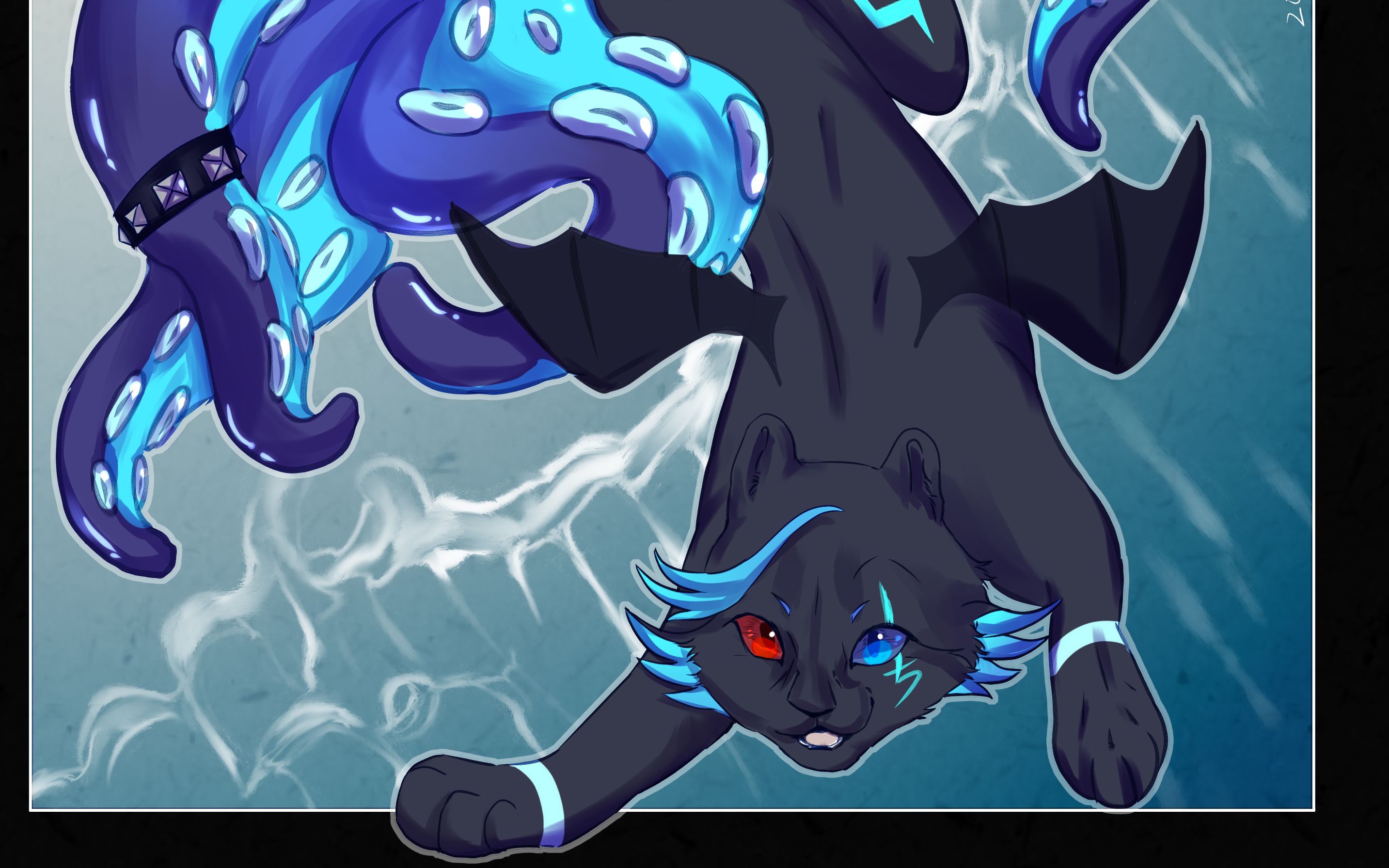 【兽设/绘画过程】速 摸 酷 崽