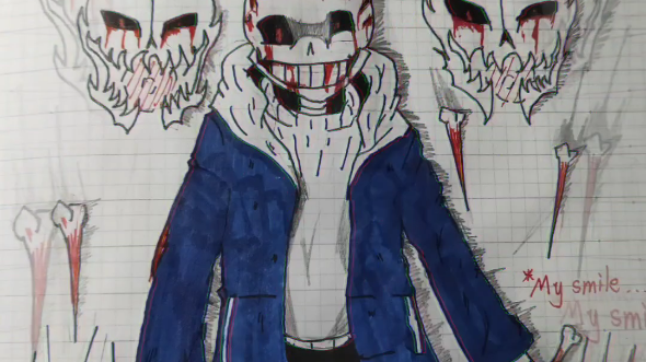 手绘insanitysans新人勿喷