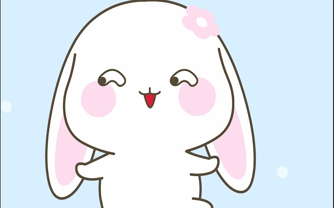 甜兔酱和泥萌兔|爱笑的兔兔 运气不会太差