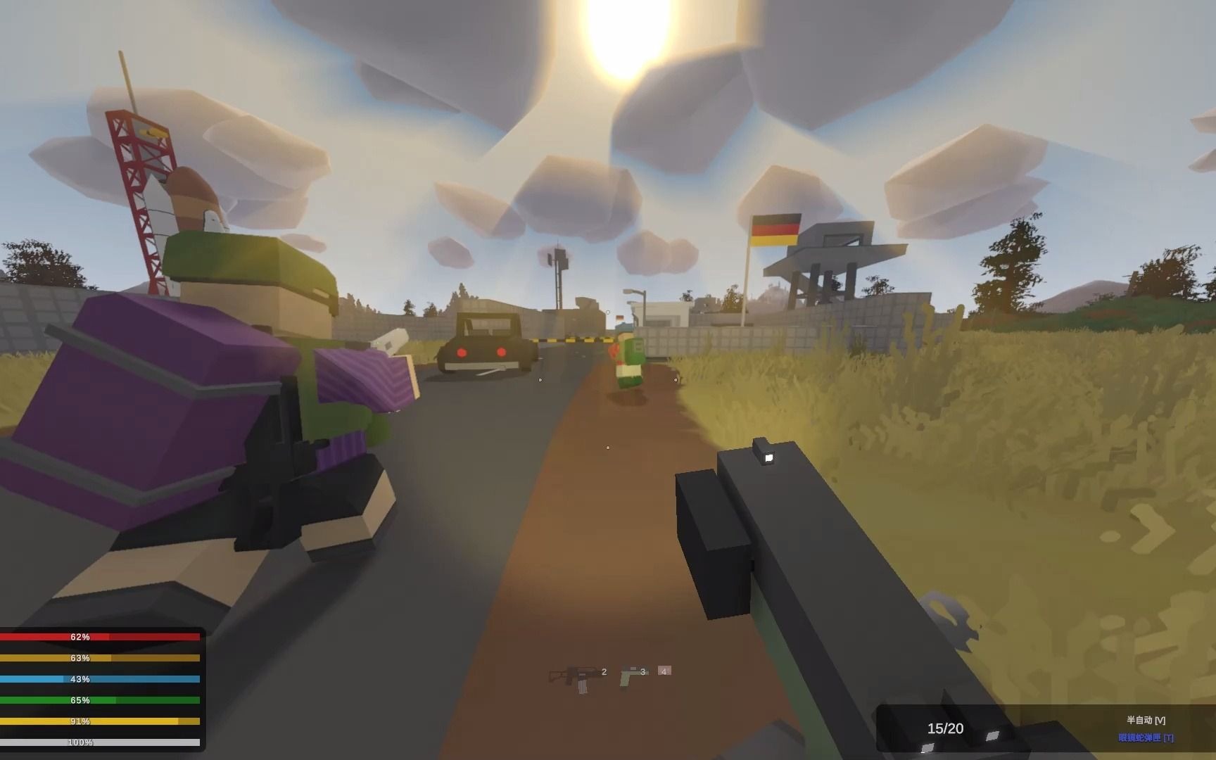 《未转变者》彩蛋 开局前秒了一个巨人僵尸