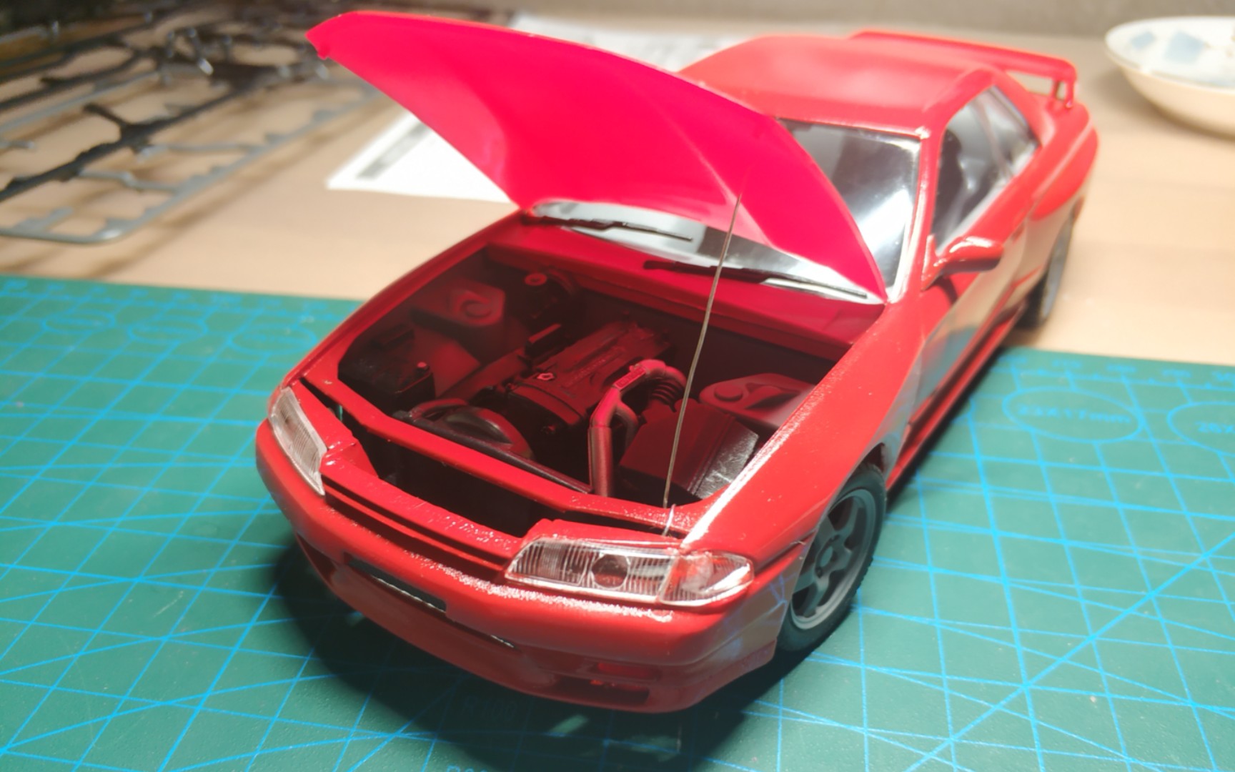 田宫拼装汽车模型1/24gtr r32_哔哩哔哩_bilibili