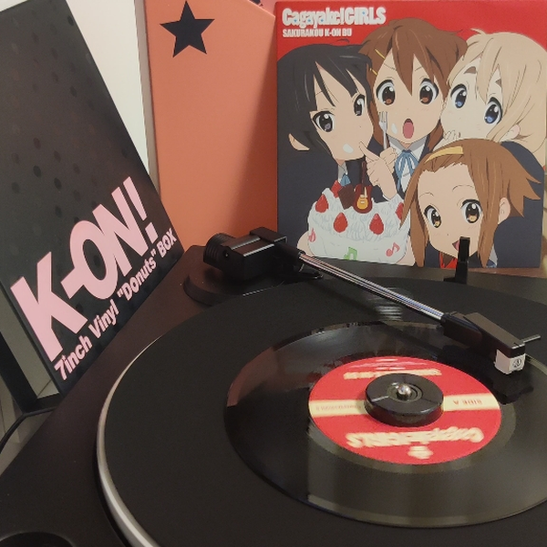 轻音少女黑胶唱片けいおんK-ON! 7inch Vinyl “Donuts” BOX（非内录）_