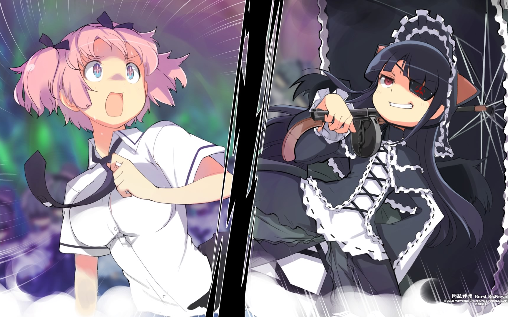 闪乱神乐burstrenewal剧情流程飞鸟真影篇09