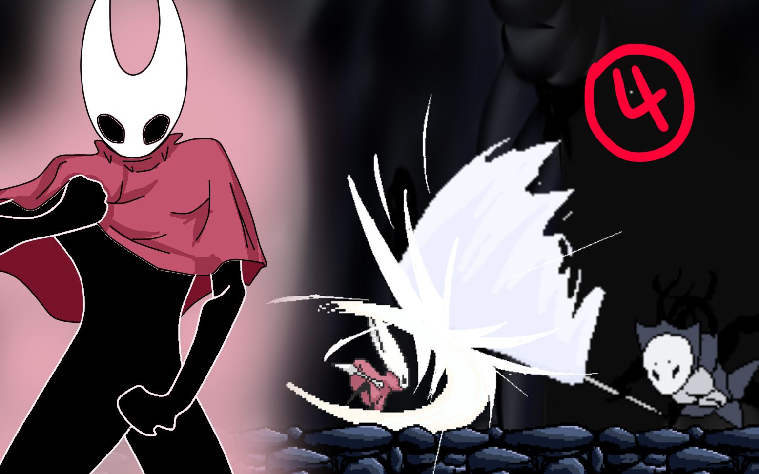 活动  【空洞骑士】自制丝之鸽05——打败你古达的,是我hornet哒!