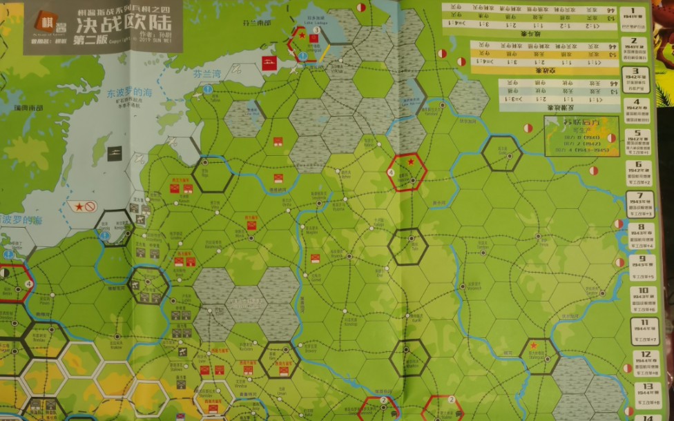 决战欧陆第二版沙盘演练第一回合之事件步骤