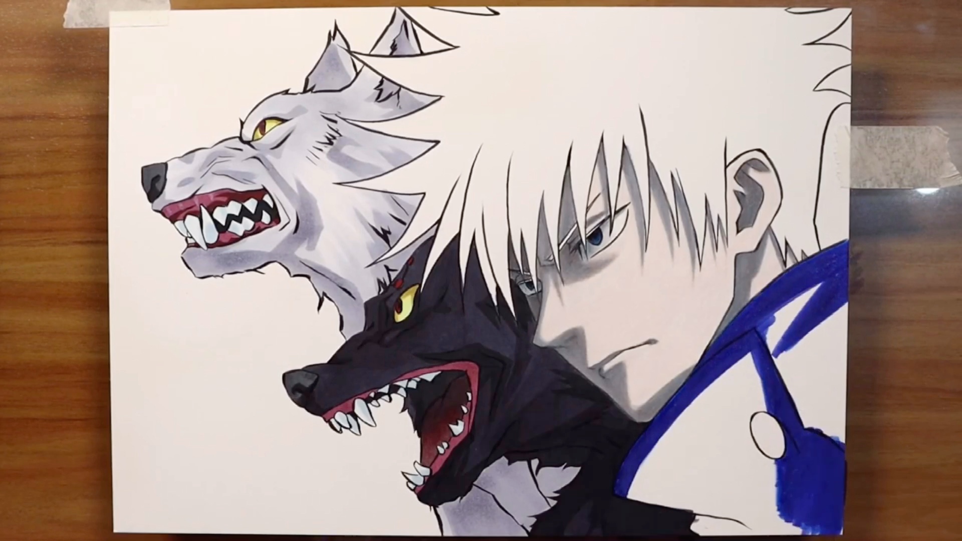 咒术回战 伏黑手绘