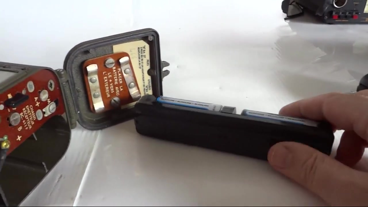 bc-611 radio (scr536) comes to life after 50 years