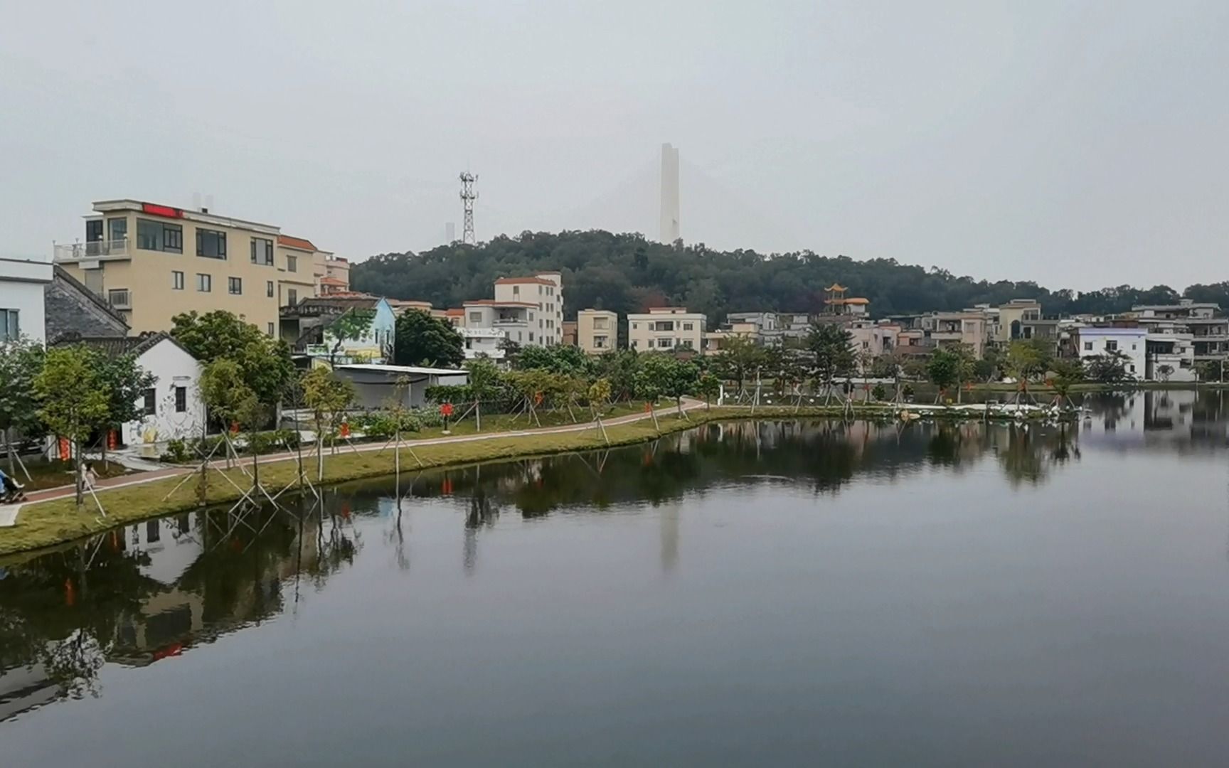 江门市蓬江区荷塘镇白藤南村委会上村公园之最后路途