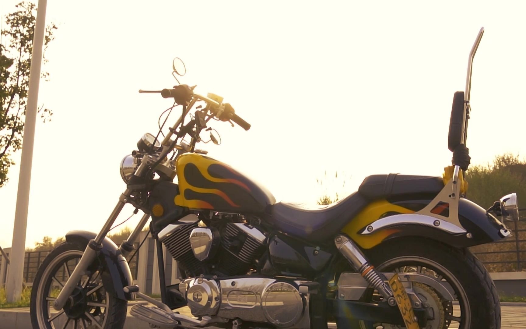 活动作品力帆v16改装美式chopper