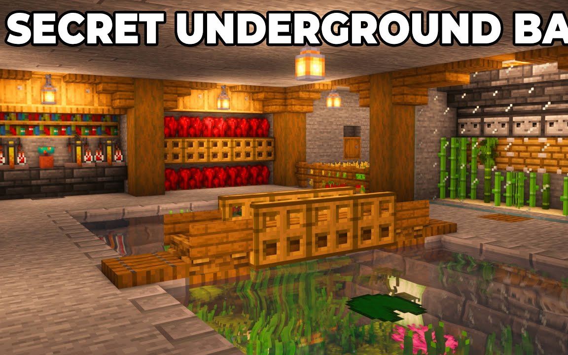 【我的世界建筑教学】如何建造一个地下秘密生存基地(搬运)