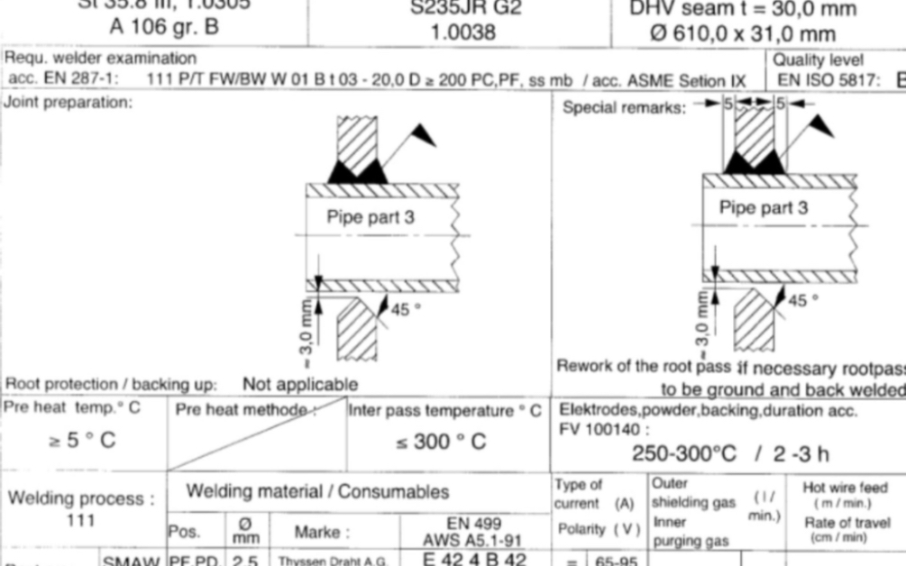 德国焊接工艺规程(WPS)不锈钢、高合金耐热钢、结构钢都有哔哩哔哩bilibili