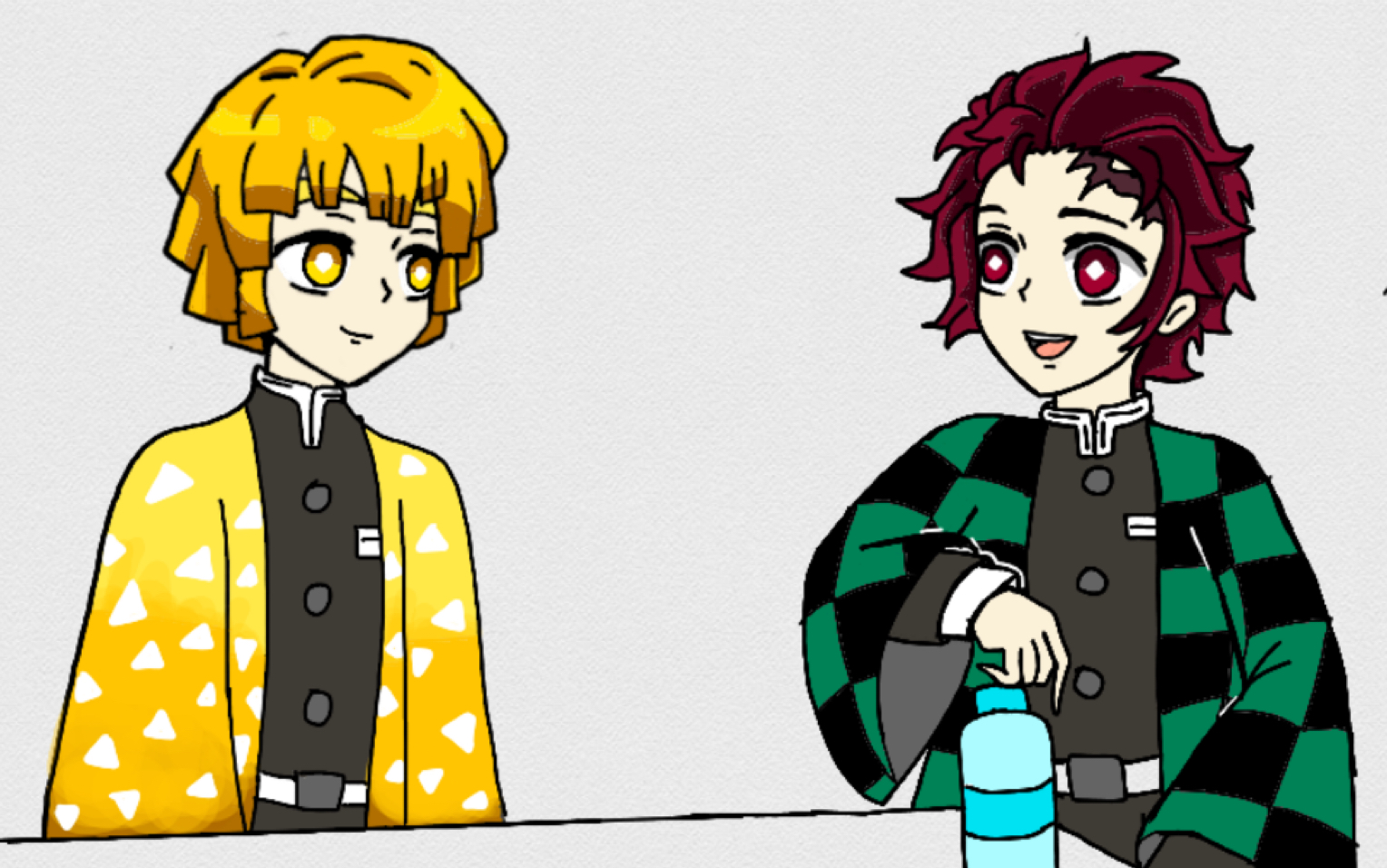 活动  【手书/鬼灭之刃】喷水的小小祢豆子(善逸x炭治郎)