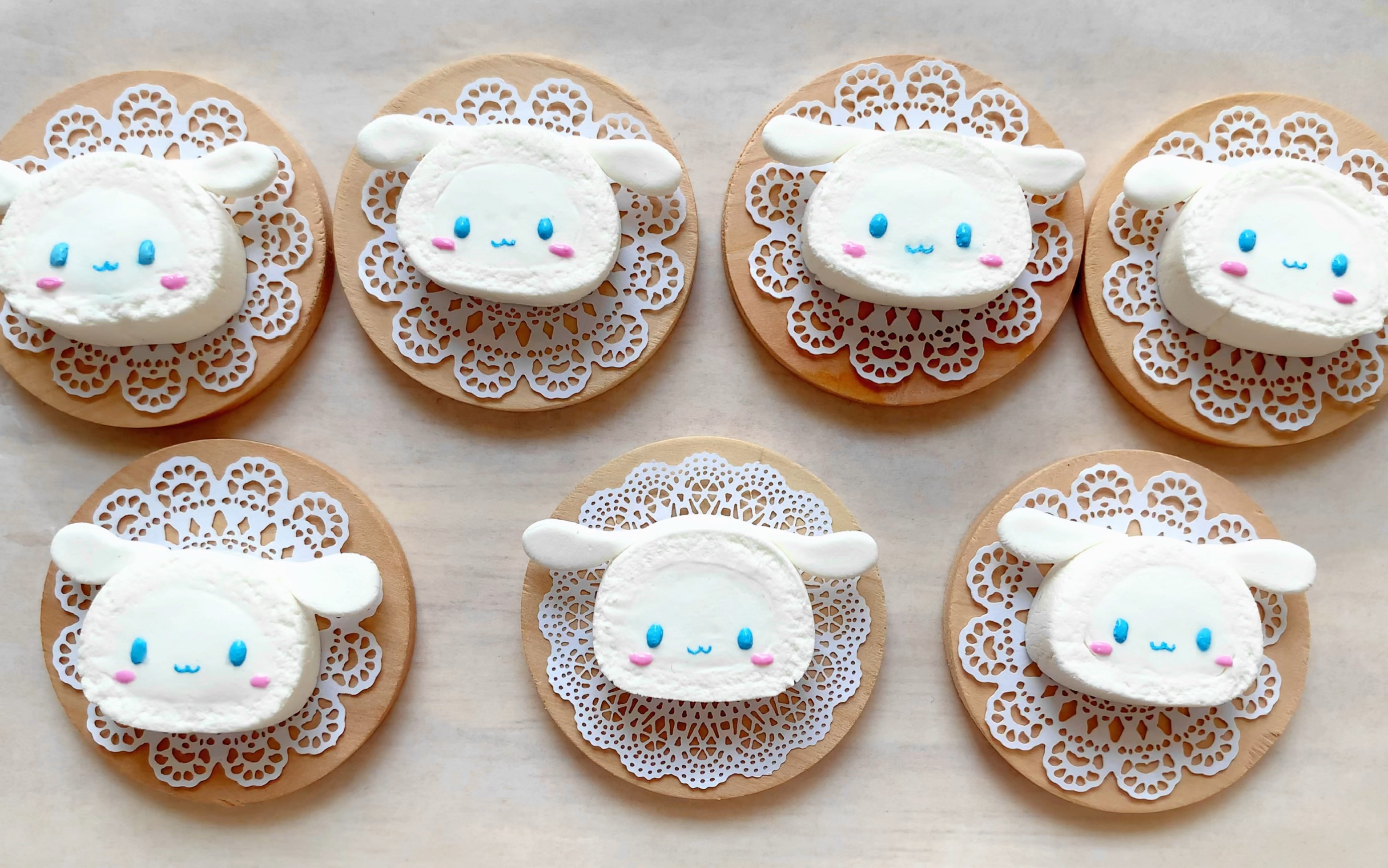 超可爱的玉桂狗粘土蛋糕卷