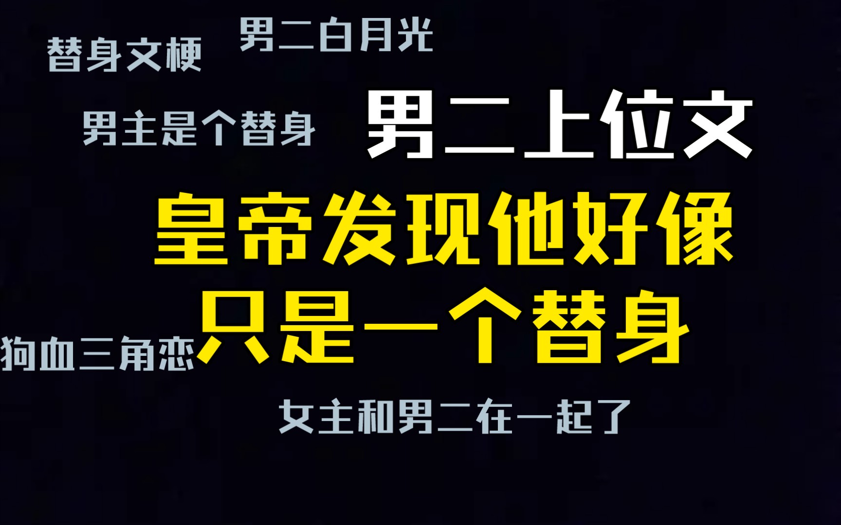 男二上位文,男主不是白月光.皇帝发现他好像只是一个替身《皇后的白月光另有其人》哔哩哔哩bilibili