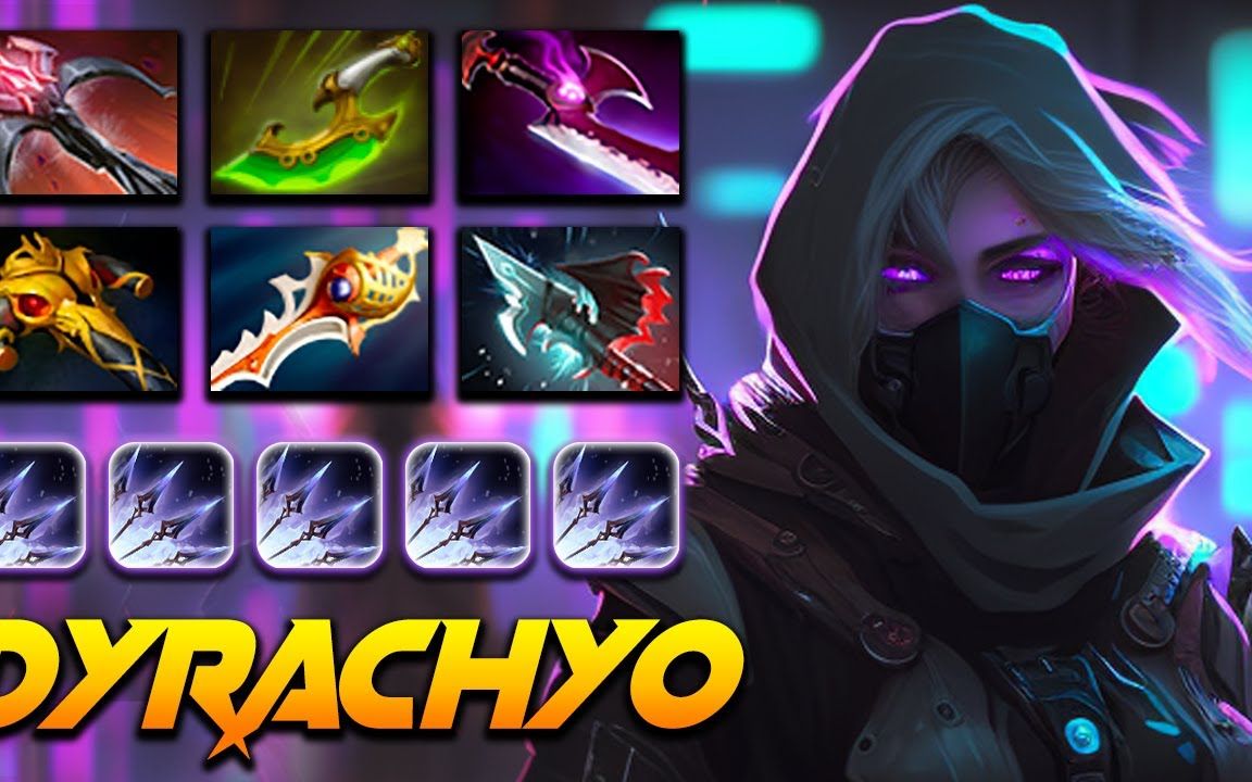 【7.32 dota2】dyrachyo卓尔游侠教学!