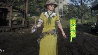 【荒野大镖客2】女性角色衣服穿搭129——南方姑娘