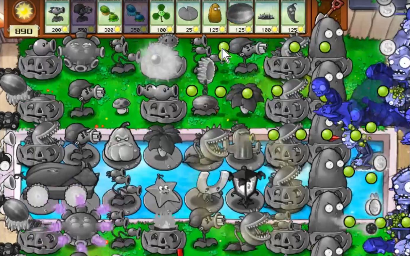 植物大战僵尸 黑白僵尸版