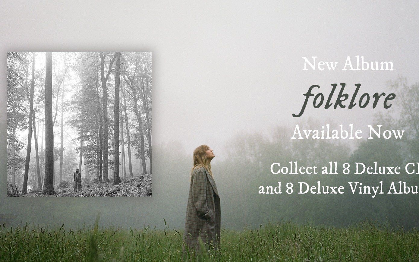 霉霉 tylor swift 2020最新专辑《folklore》全专辑16首歌mv集合