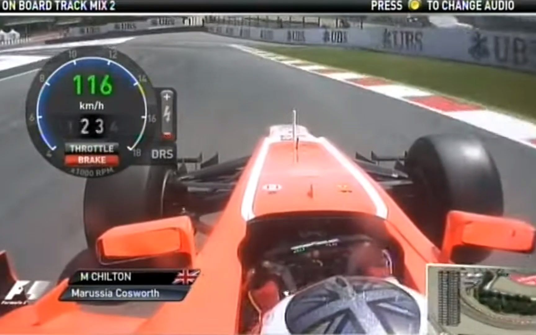 F1 2013年 西班牙站FP2 Max Chilton 单圈车载哔哩哔哩bilibili