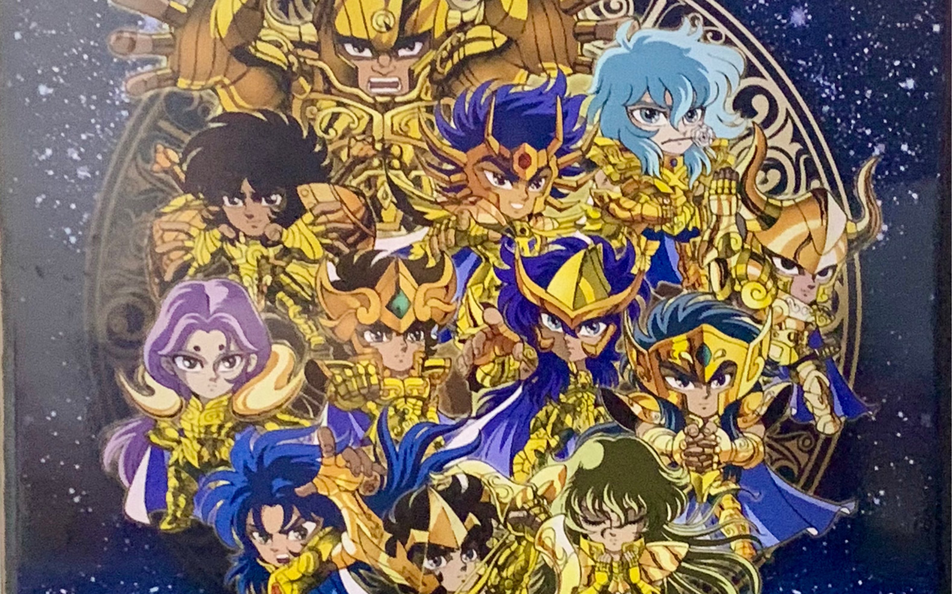 圣斗士星矢卡牌大全～ 上篇～ 黄金,白银,青铜～ 海斗士～ 冥斗士～