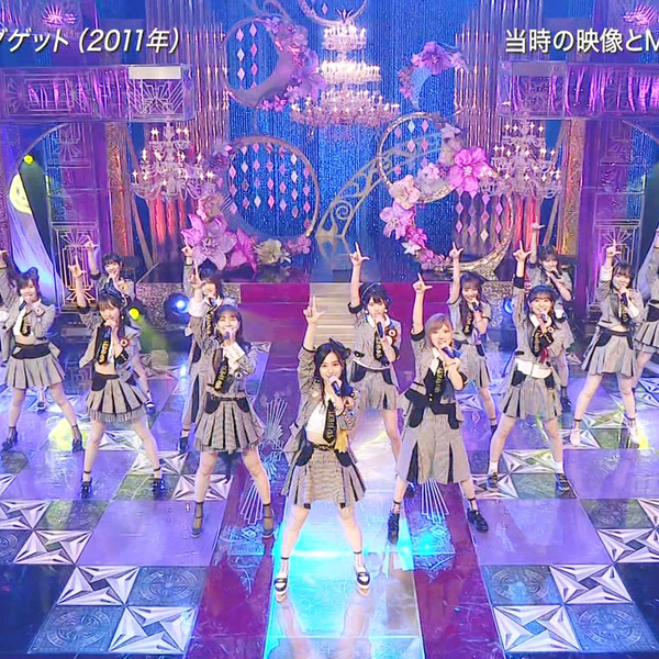 AKB48【新人与阿酱隔空联C 15周年纪念衣装!】现场『飞翔入手+自由泳+ 