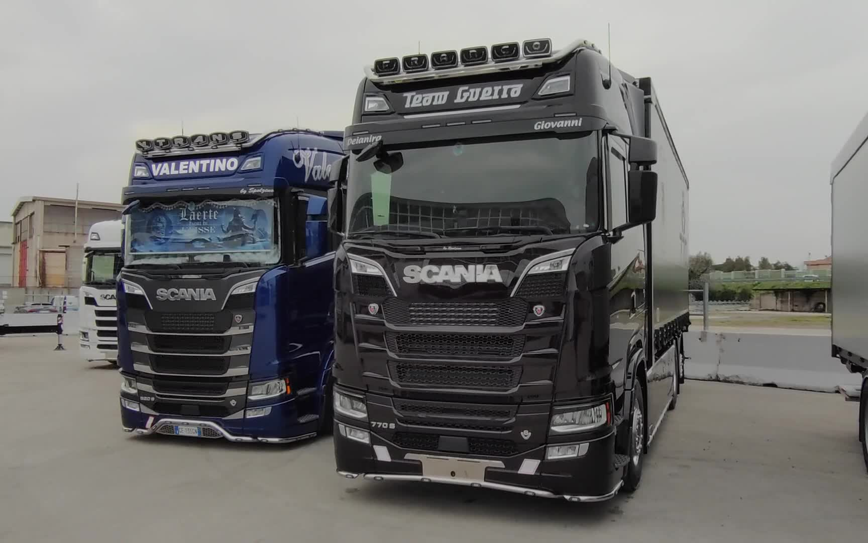 【卡车鉴赏】斯堪尼亚卡车 770s 斯堪尼亚卡车 520s 外观设计!