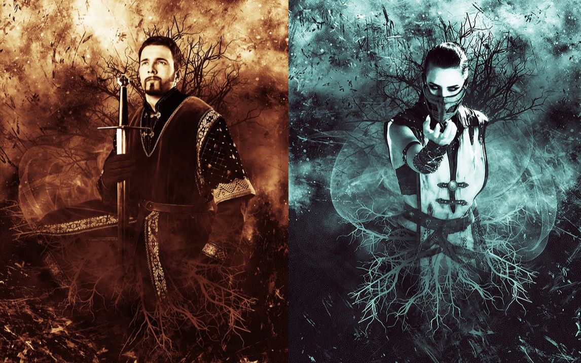 制作哥特风黑暗系人物效果ps动作教程