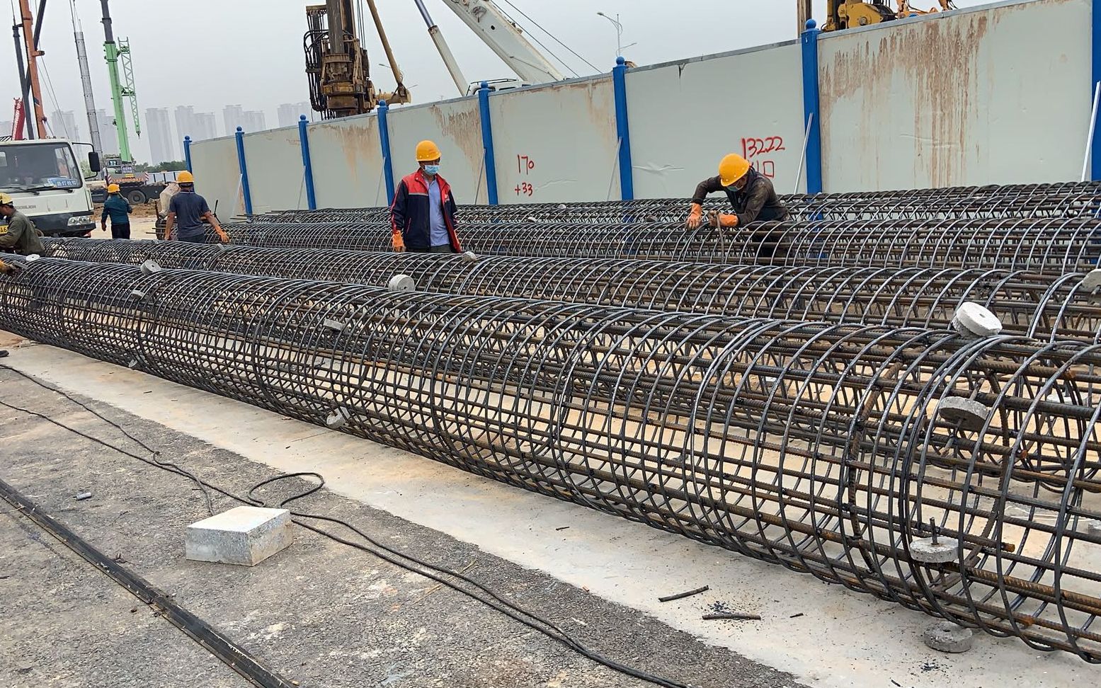 钢筋笼制作机器定制建筑基础桩的钢筋笼制作数控操作自动化钢筋笼滚