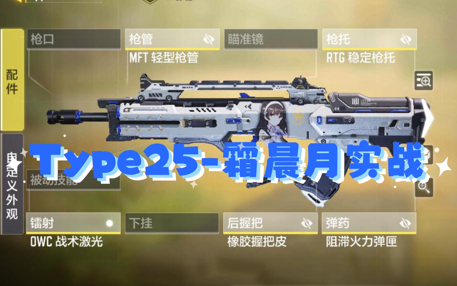 【codm】type25-霜晨月实战演示_codm