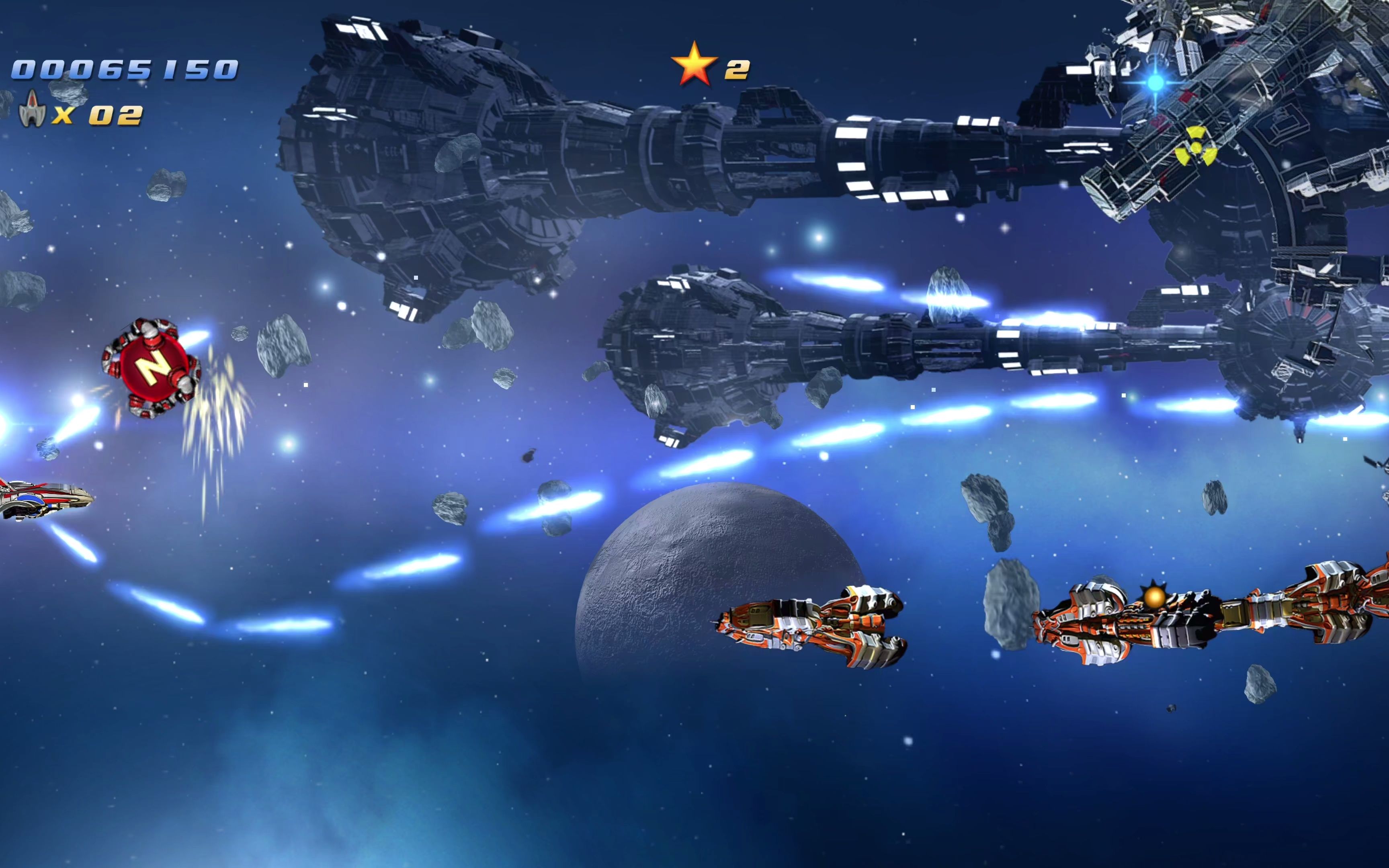 sturmwind旋风战机ex 双人2p 飞机街机射击 xbox游戏