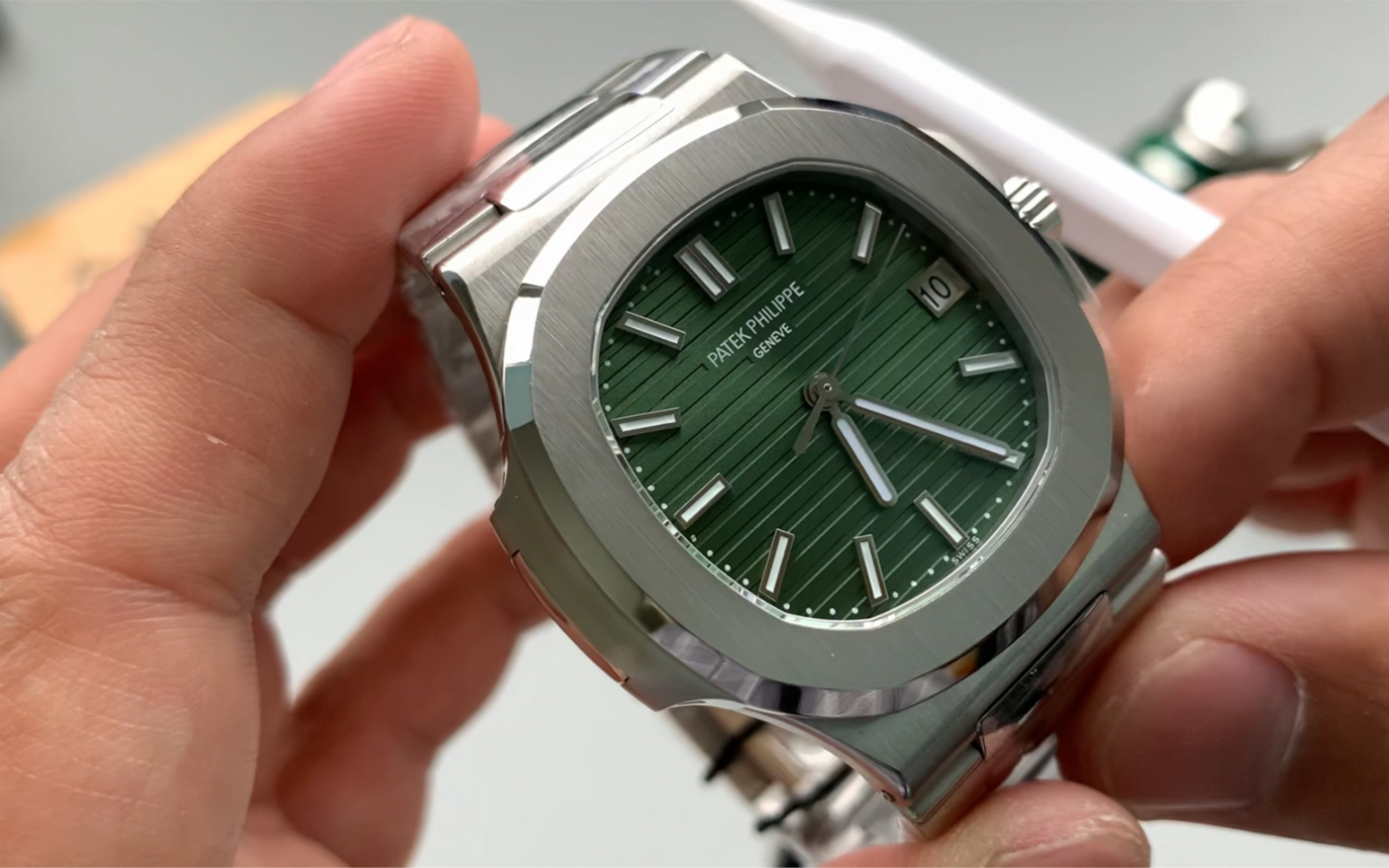 腕表评测 3k厂鹦鹉螺5711 独家324一体机芯 厚度最薄