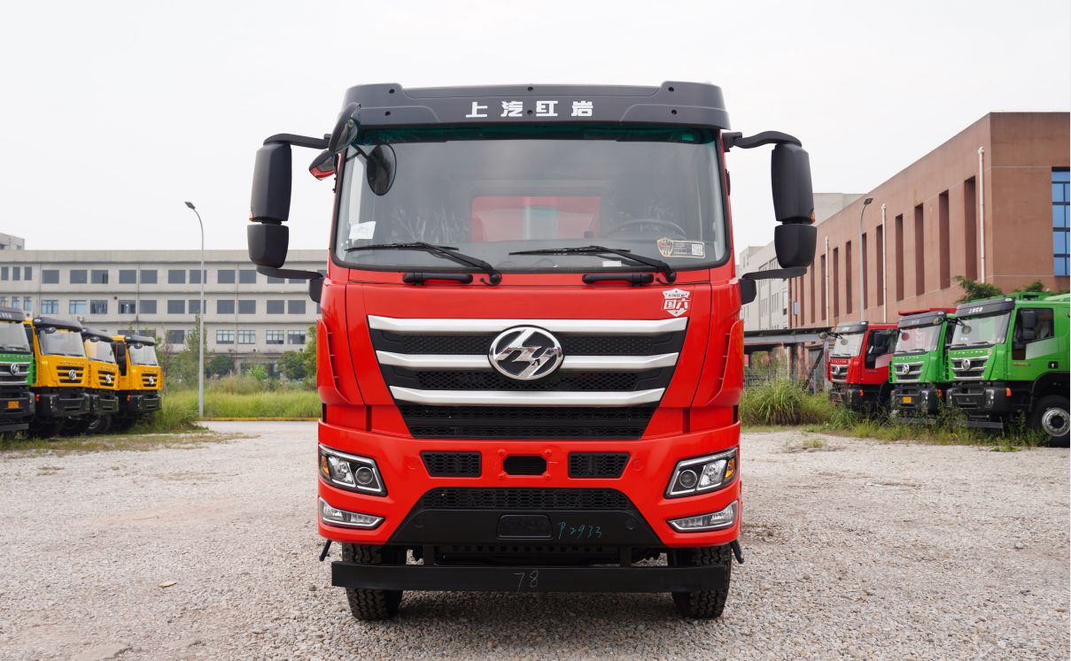 上汽红岩杰豹c6自卸车,从里到外都是帅!