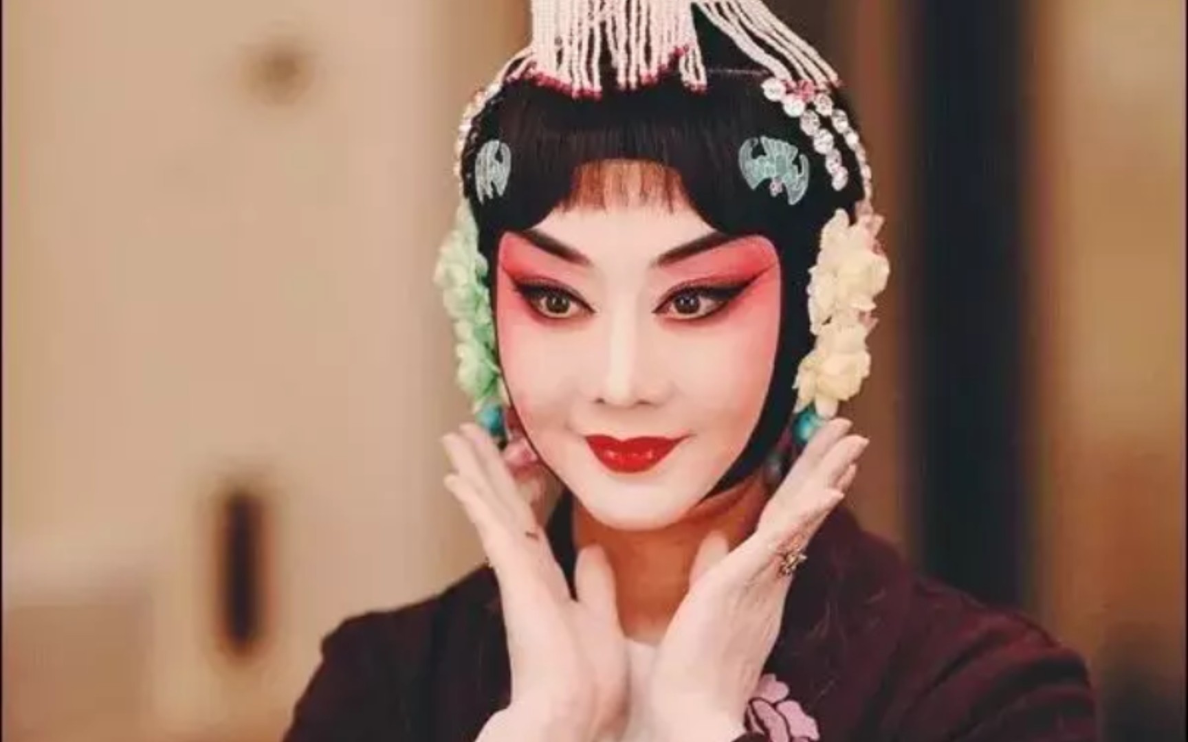 超年轻21岁时候的李胜素老师演唱的霸王别姬劝君王饮酒听虞歌片段颜值