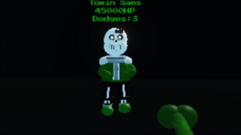 Dust Sans Simulator The Remake Gaster,决心鱼,Asriel和消除世界