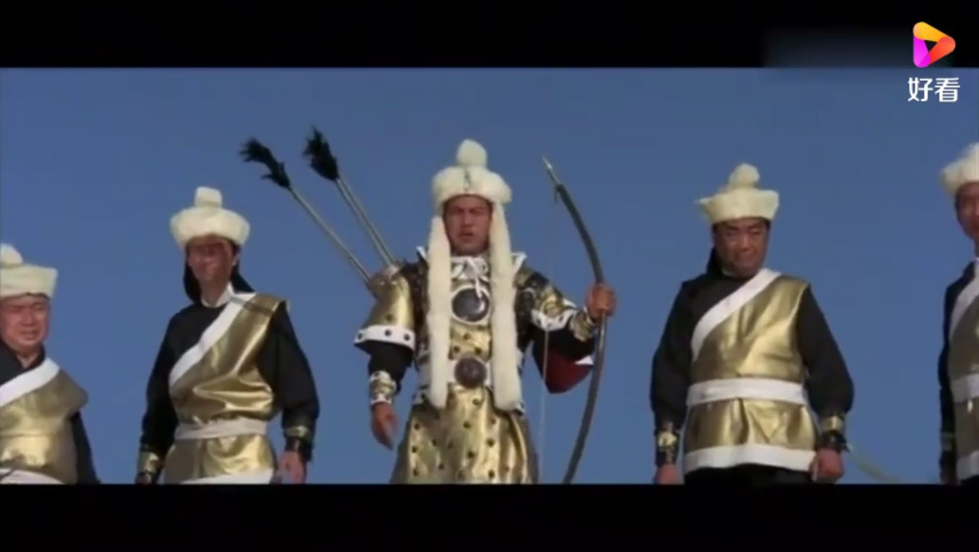 穆桂英与西夏五太子交战