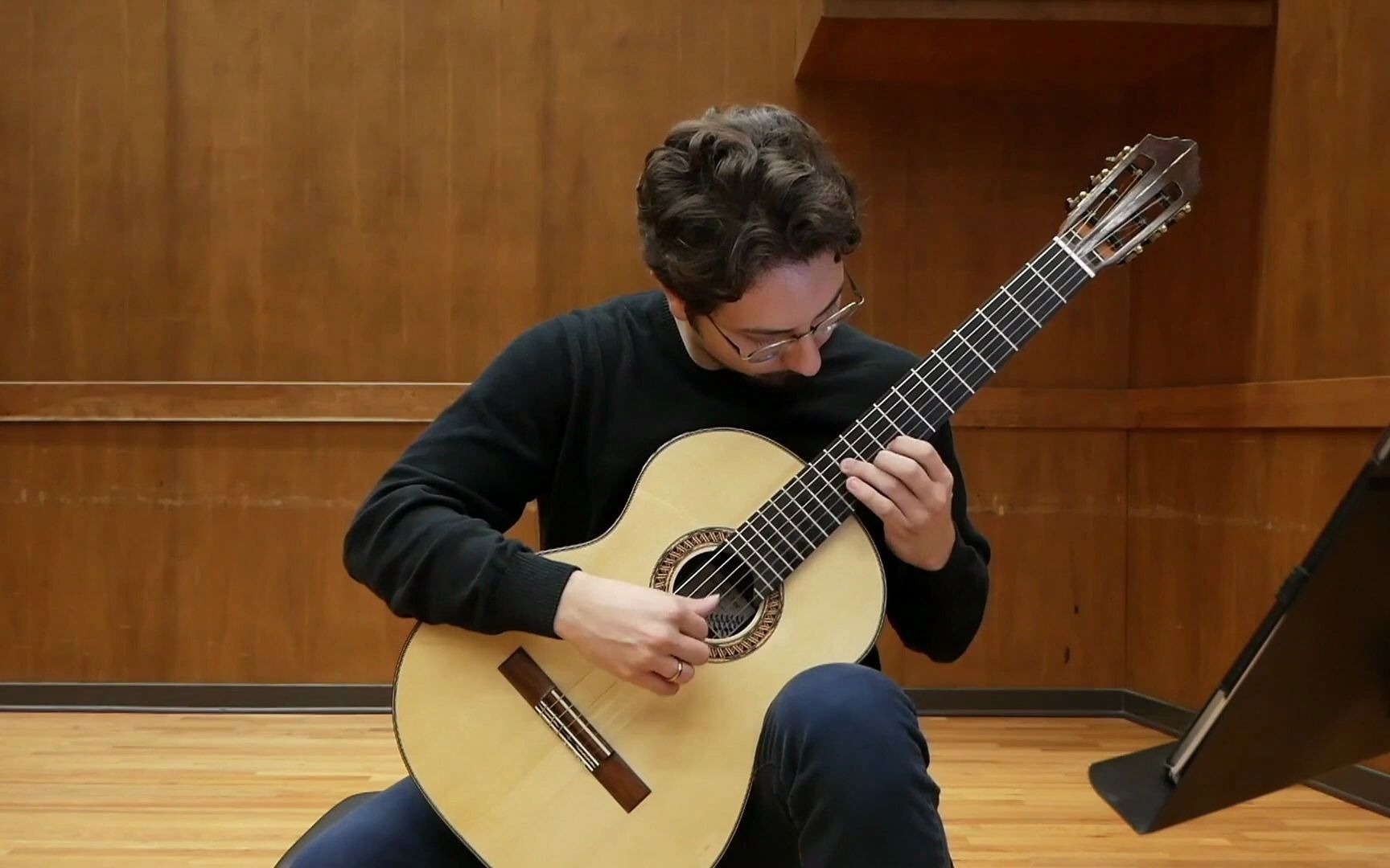 【古典吉他】celil refik kaya 演奏吉他大师巴里奥斯《d小调华尔兹》