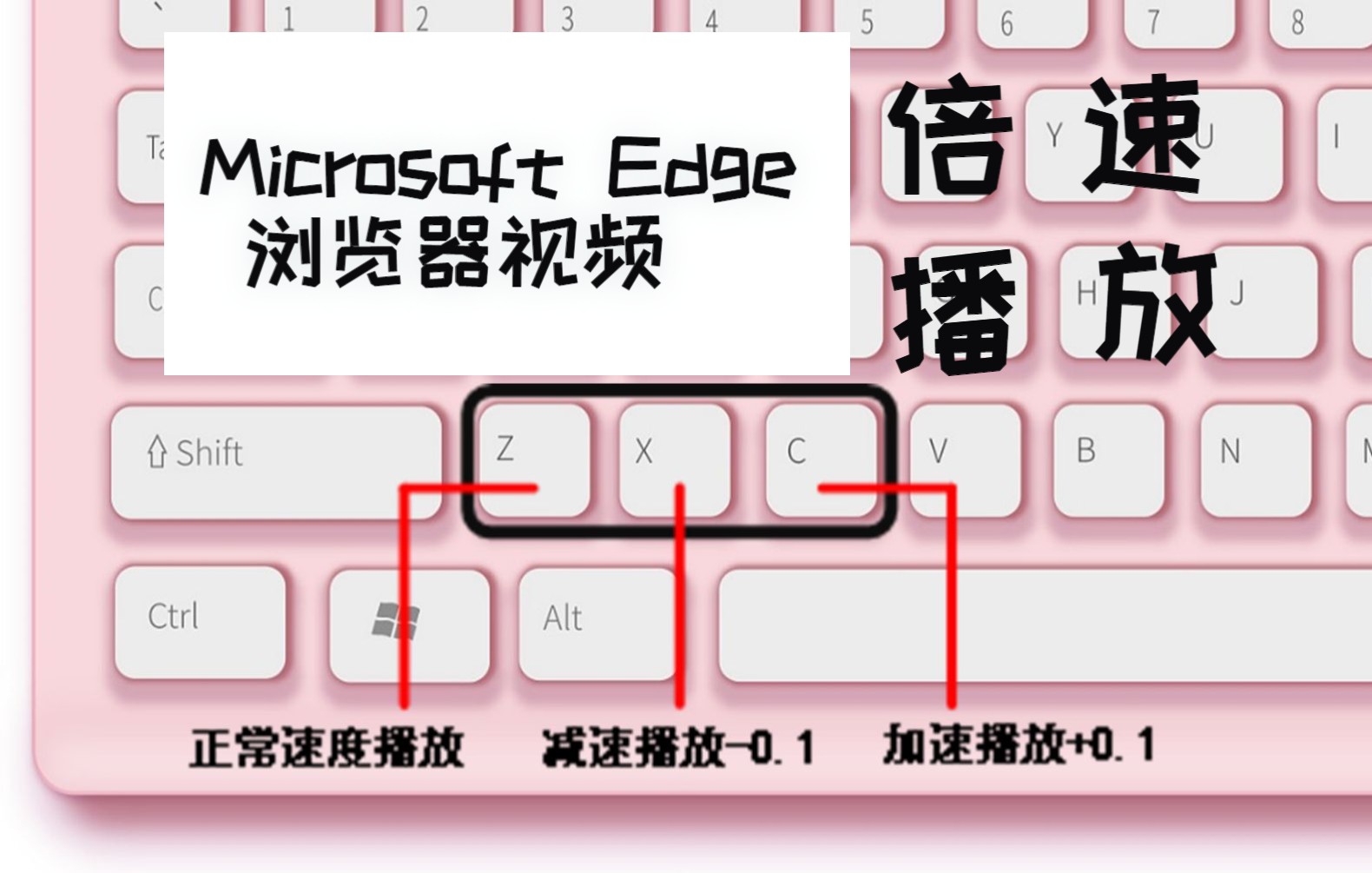 [图]Microsoft Edge浏览器倍速播放视频--最大16倍速